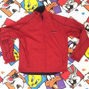 Vintage Polo Sport infrared windbreaker